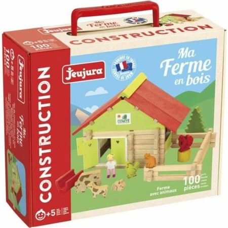 Figurines d’action Jeujura Farm With Animals Playset (100 Pièces)