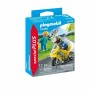 Playset Playmobil 70380A Motocicleta Carreras 70380 (12 pcs)