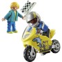 Playset Playmobil 70380A Motocicleta Carreras 70380 (12 pcs)