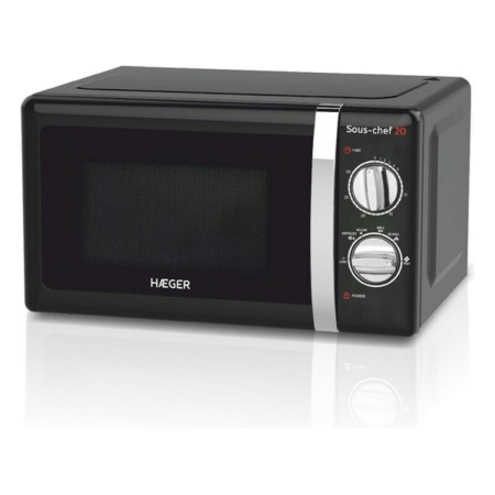 Microondas con Grill Haeger MW-70B.007A 20 L Negro 700W