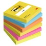 Bloc de Notas Post-it 76 x 76 mm Multicolor 100 Hojas (12 Unidades)