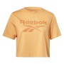 Camiseta de Manga Corta Mujer Reebok RI BL CROP TEE HT6206 Naranja