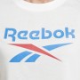 Camiseta de Manga Corta Mujer Reebok RI BL CROP TEE HT6207 Blanco