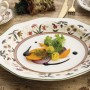 Assiette creuse Queen´s By Churchill Assam Floral Ø 20,5 cm Céramique Vaisselle (6 Unités)