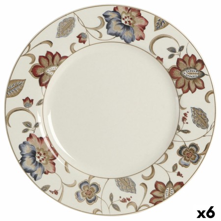 Assiette plate Queen´s By Churchill Jacobean Floral Ø 27,3 cm Céramique Vaisselle (6 Unités)