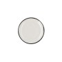 Assiette plate Ariane Vital Filo Céramique Blanc Ø 21 cm (12 Unités)