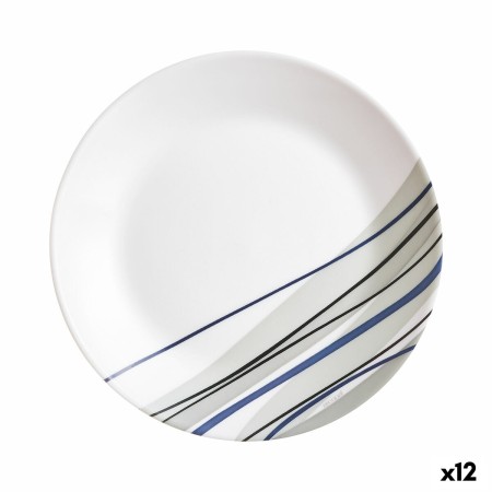 Assiette plate Arcopal Athenais Multicouleur verre 25 cm (12 Unités)