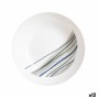 Assiette creuse Arcopal Athenais 20 cm Multicouleur verre (12 Unités)