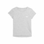 Camiseta de Manga Corta Infantil 4F JTSD001 Gris