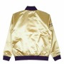 Chaqueta Deportiva para Hombre Mitchell & Ness Los Angeles Lakers Baloncesto Dorado