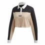 Polo Adidas Originals Cropped Femme Noir