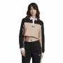 Polo Adidas Originals Cropped Femme Noir