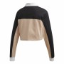 Polo Adidas Originals Cropped Femme Noir