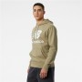 Sweat à capuche homme New Balance Essentials Marron Clair