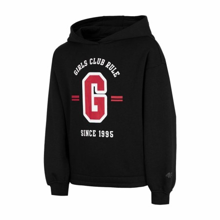 Sudadera Infantil 4F Girls Club Negro