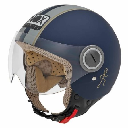 Casco Nox 53-54 Gris