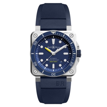 Montre Homme Bell & Ross BR0392-D-BU-ST_SRB