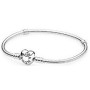 Pulsera Mujer Pandora HEART CLASP SNAKE CHAIN