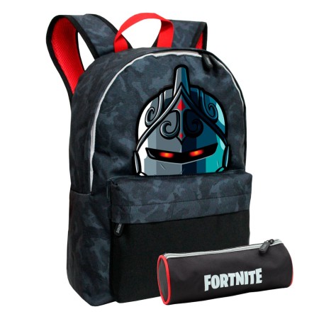 Ensemble scolaire Fortnite Knight Noir 2 Pièces