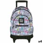 Cartable à roulettes Grafoplas Bits&Bobs Fantasy Multicouleur (4 Unités)