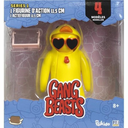 Figurine d’action Lansay Gang Beasts Lot 4 11,5 cm