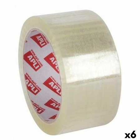Ruban adhésif Apli 48 mm x 66 m Transparent (6 Unités)