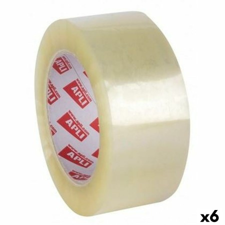 Ruban adhésif Apli 48 mm x 132 m Transparent (6 Unités)