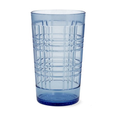 Verre Quid Viba Bleu Plastique 650 ml (12 Unités) (Pack 12x)