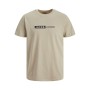 T-shirt à manches courtes homme JJNEO TEE SS CREW Jack & Jones 12221946 Marron