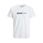 T-shirt à manches courtes enfant JJNEO TEE SS CREW JNR Jack & Jones 12225316 Blanc