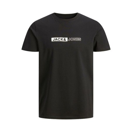 T-shirt à manches courtes enfant JJNEO TEE SS CREW JNR Jack & Jones 12225316 Noir