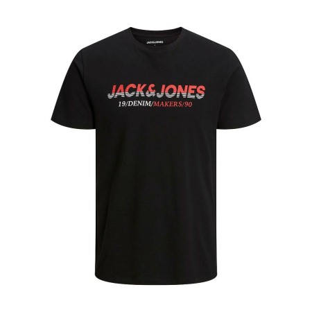 Camiseta de Manga Corta Hombre JWORK TEE SS CREW Jack & Jones 12222878 Azul marino