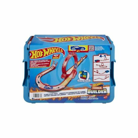 Pista de Carreras Hot Wheels Track Builder Vehículo