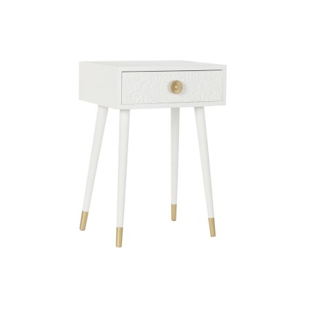 Table de Nuit DKD Home Decor Mandala 48,5 x 37 x 70 cm Sapin Doré Bois MDF