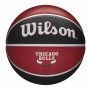 Balón de Baloncesto Wilson NBA Team Tribute Chicago Bulls Rojo Talla única