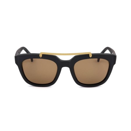 Gafas de Sol Hombre Saturnino JUPITER BLACK MATTE GOLD MATTE BRIDGE