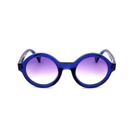 Gafas de Sol Unisex Saturnino LUNA TRANSPARENT BLUE POLISHED