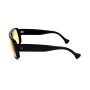 Lunettes de soleil Homme Saturnino NEPTUNE BLACK_VYNIL POLISHED LASER