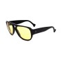 Lunettes de soleil Homme Saturnino NEPTUNE BLACK_VYNIL POLISHED LASER