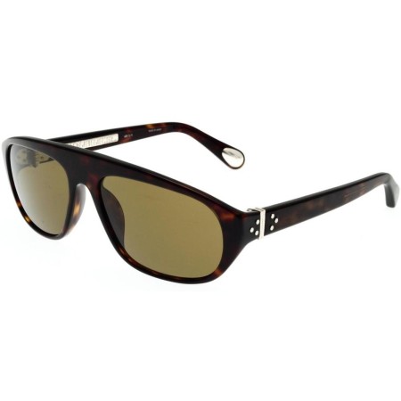 Lunettes de soleil Femme Linda Farrow ANN DEMEULEMEESTER 1 AMBER T-SHELL 925 SILVER