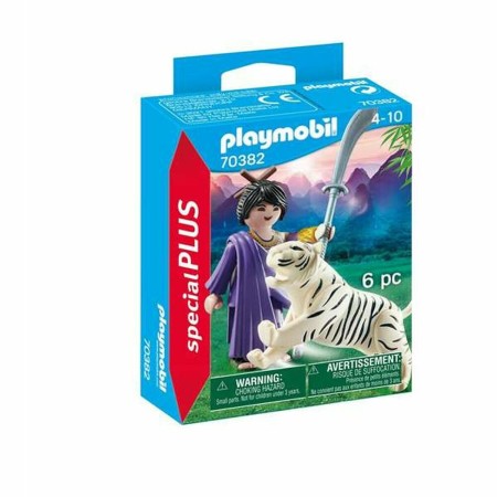 Playset Playmobil 70382A Tigre Oriental 6 Pièces 70382 (6 pcs)