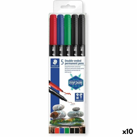 Ensemble de Marqueurs Staedtler Design Journey 5 Pièces Multicouleur (10 Unités)