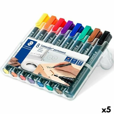 Ensemble de Marqueurs Staedtler Lumocolor 352 8 Pièces Multicouleur 2 mm (5 Unités)