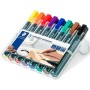 Ensemble de Marqueurs Staedtler Lumocolor 352 8 Pièces Multicouleur 2 mm (5 Unités)