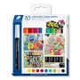 Ensemble de Marqueurs Staedtler Lumocolor 349 10 Pièces Multicouleur 2,4 mm