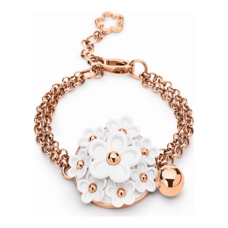 Pulsera Mujer Folli Follie 3B1T039RW Rosa Dorado