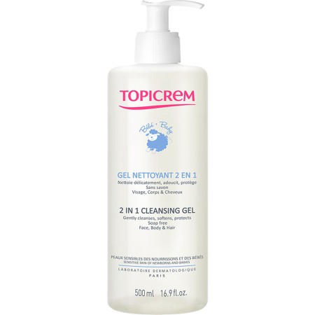 Gel de Ducha Topicrem Baby 2 en 1 500 ml