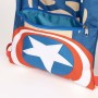 Mochila Saco Infantil The Avengers Azul