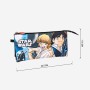 Trousse Fourre-Tout Triple Star Wars 22,5 x 2 x 11,5 cm Noir