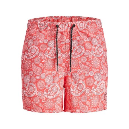 Bañador Hombre SQUAD Jack & Jones PAISLEY 12234512 Rosa